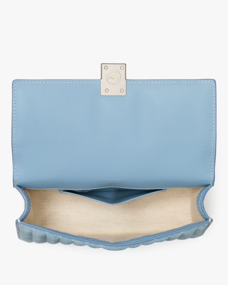 KateSpade Deco Quilted Mini Crossbody Bag Blue Multi