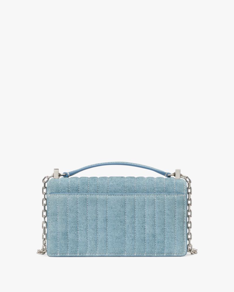 KateSpade Deco Quilted Mini Crossbody Bag Blue Multi