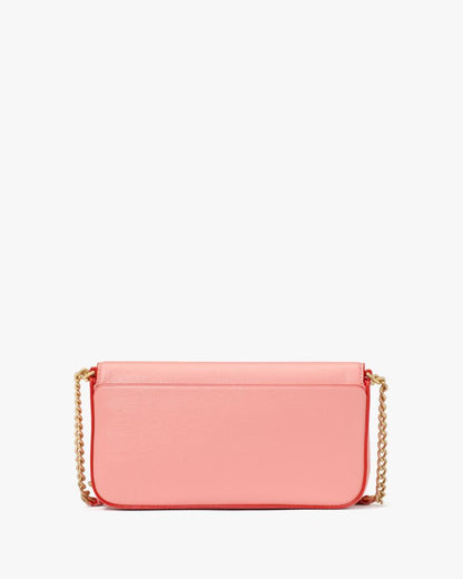 KateSpade Serena Pop Trim Chain Wallet Setting Sun