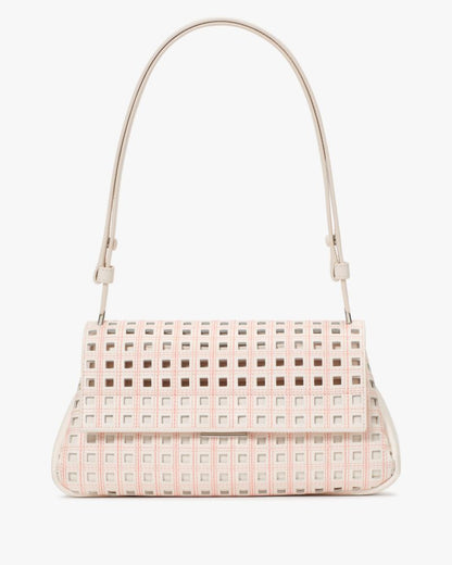 KateSpade Grace Perforated Convertible Shoulder Bag Cream Multi