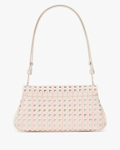 KateSpade Grace Perforated Convertible Shoulder Bag Cream Multi