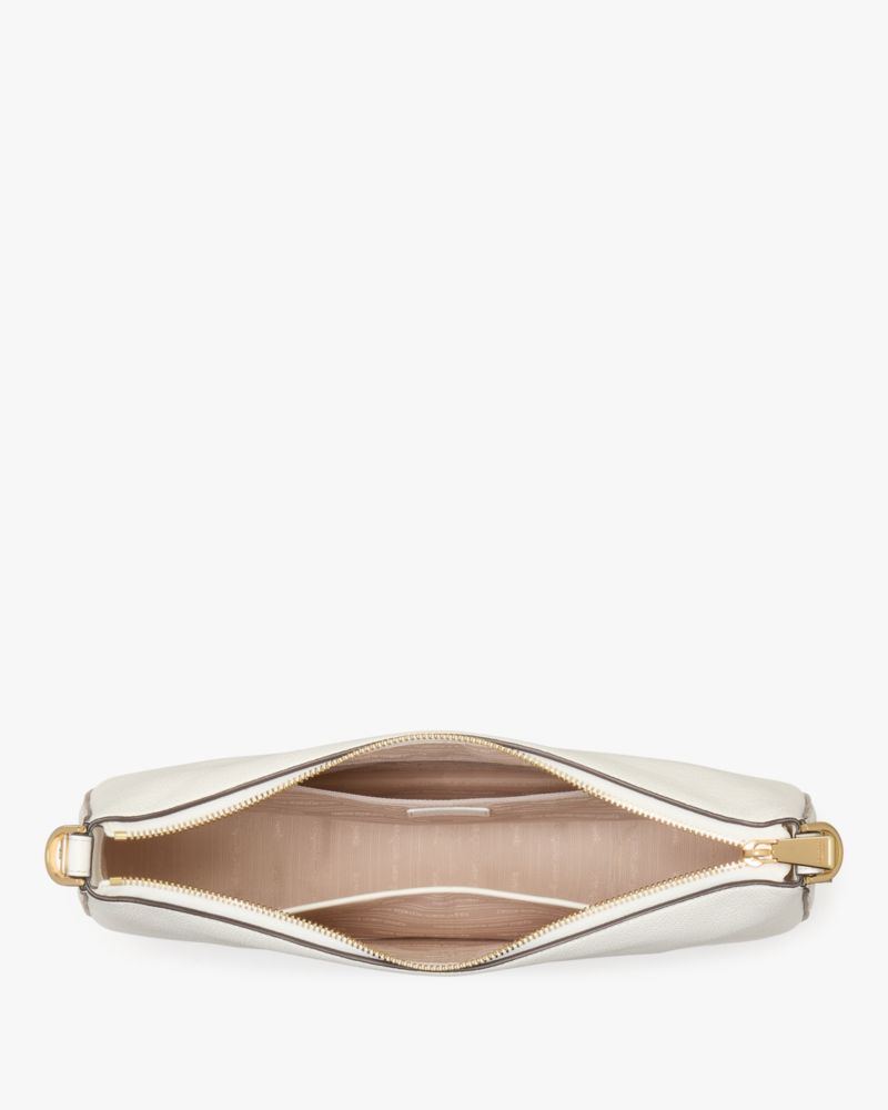 KateSpade Liv Large Hobo Bag True White