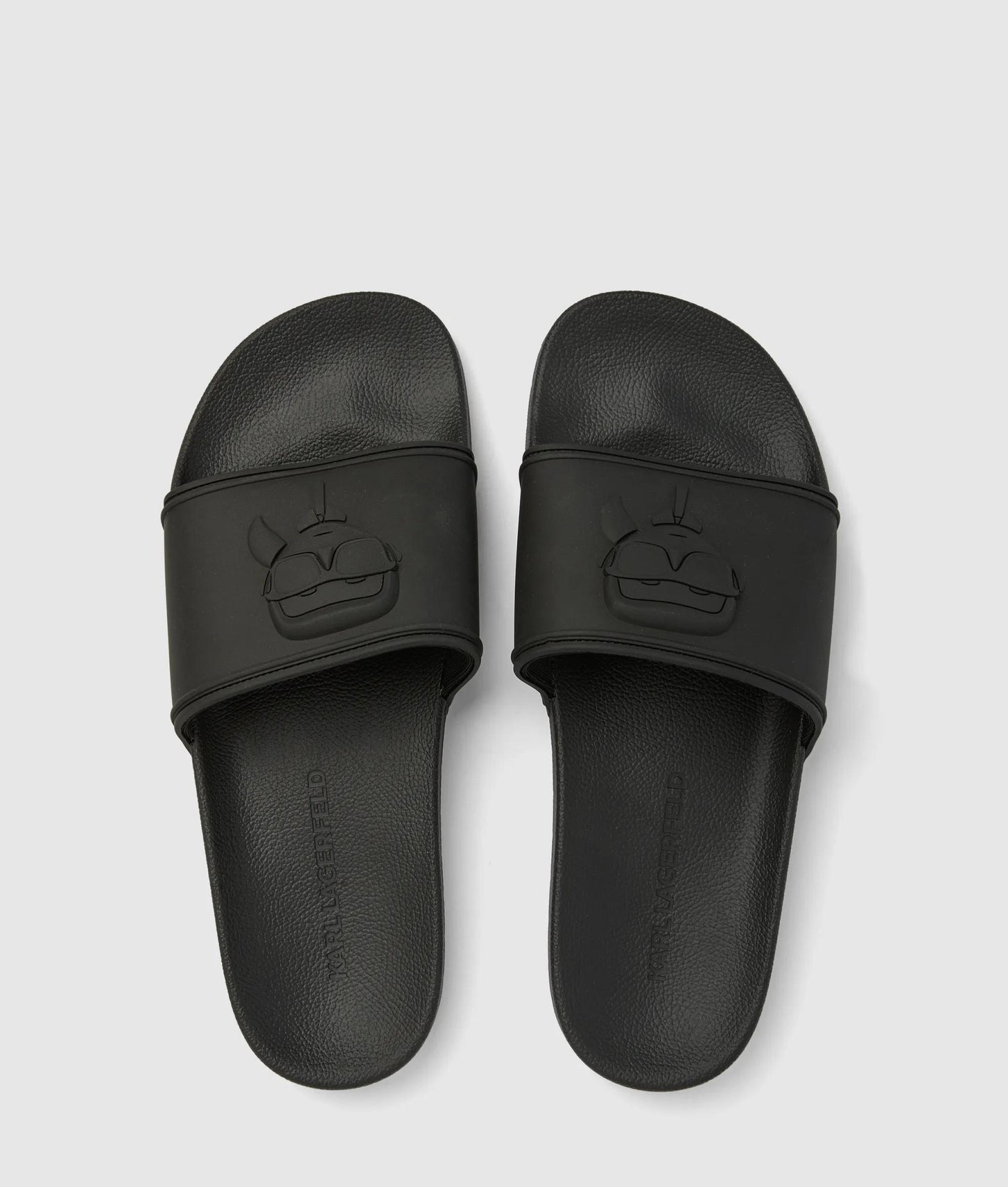 Karl Lagerfeld Ikon Nft Kondo Slides Black