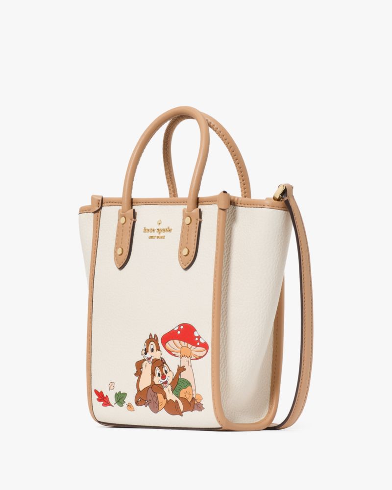 KateSpade Ella Disney X KSNY Chip N Dale Mini Tote Meringue Multi