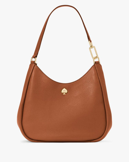 KateSpade Kayla Large Triple Compartment Shoulder Bag Warm Gingerbread