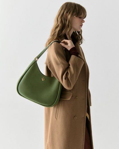 KateSpade Kayla Large Triple Compartment Shoulder Bag Cedar Stand