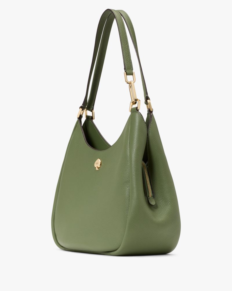 KateSpade Kayla Large Triple Compartment Shoulder Bag Cedar Stand