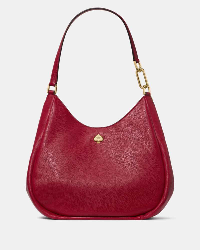 KateSpade Kayla Large Triple Compartment Shoulder Bag Perfect Cherry