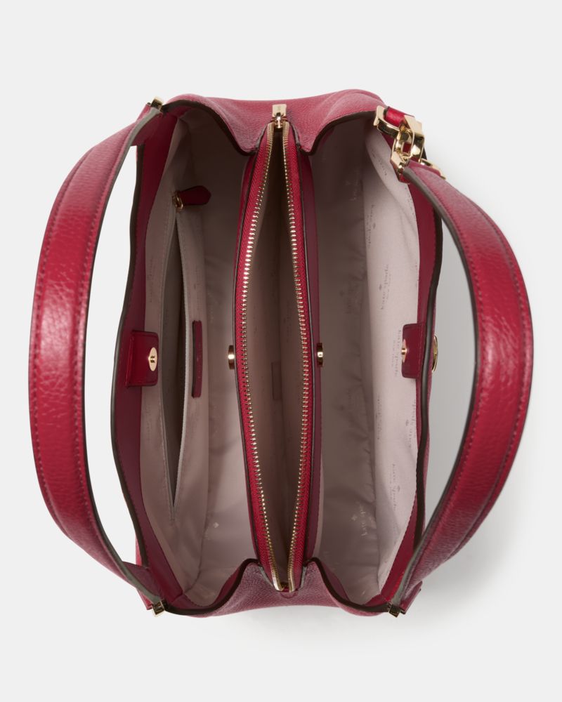 KateSpade Kayla Large Triple Compartment Shoulder Bag Perfect Cherry