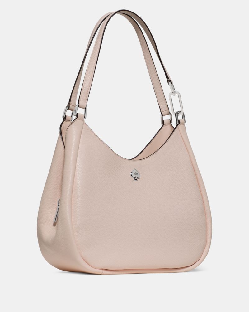 KateSpade Kayla Large Triple Compartment Shoulder Bag Powdered Sugar