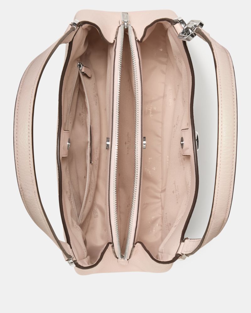 KateSpade Kayla Large Triple Compartment Shoulder Bag Powdered Sugar