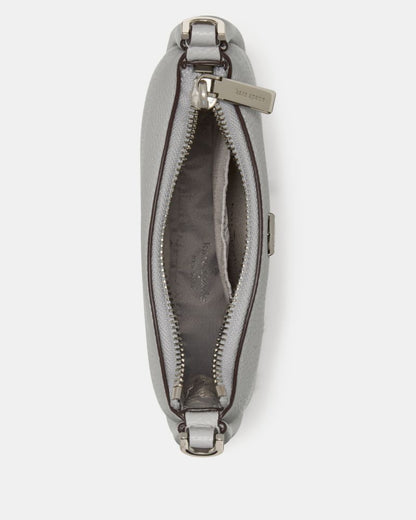 KateSpade Kayla Small Swingpack Crossbody Platinum Grey