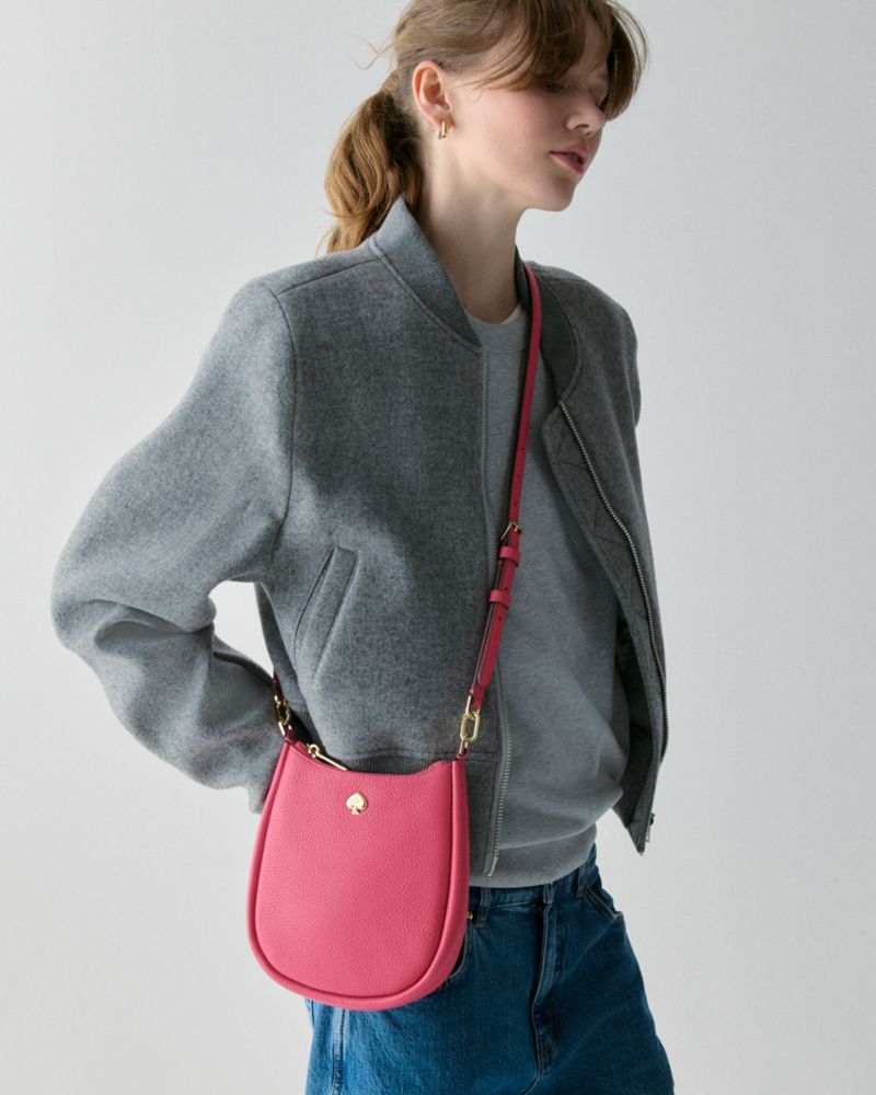 KateSpade Kayla Small Swingpack Crossbody Rose Oil
