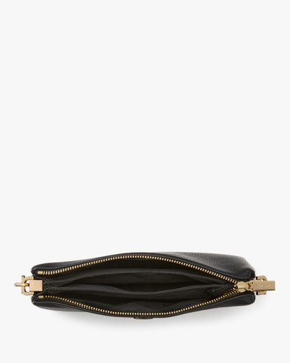 KateSpade Kayla Small Triple Compartment Crossbody Black