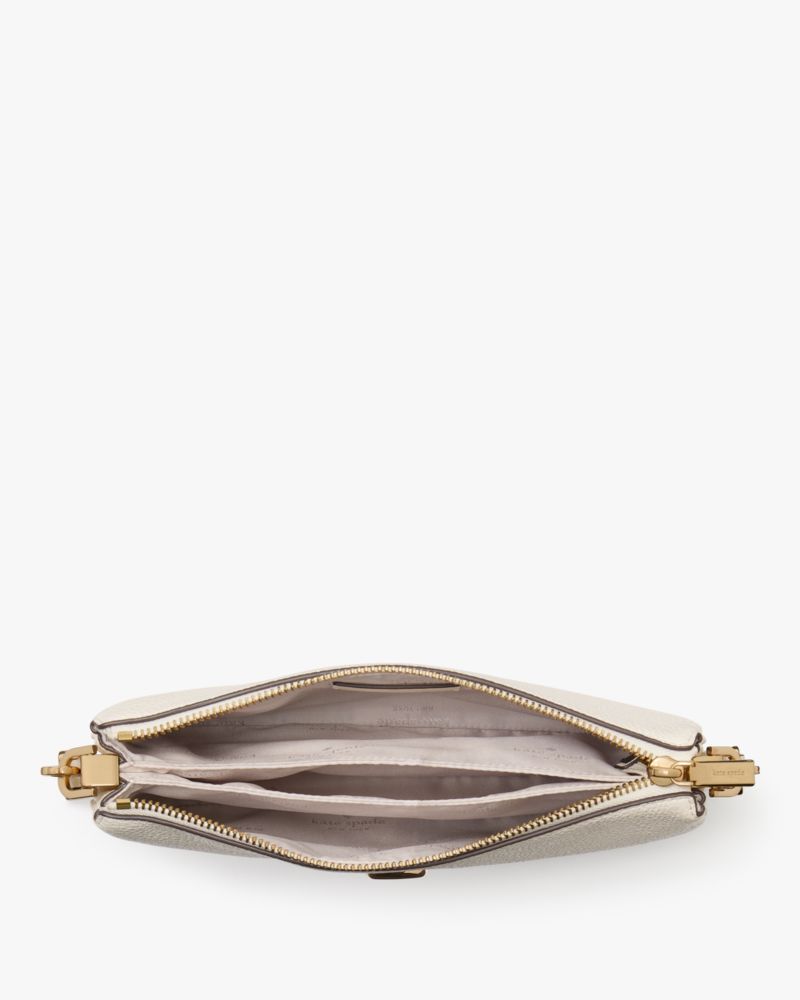 KateSpade Kayla Small Triple Compartment Crossbody Meringue