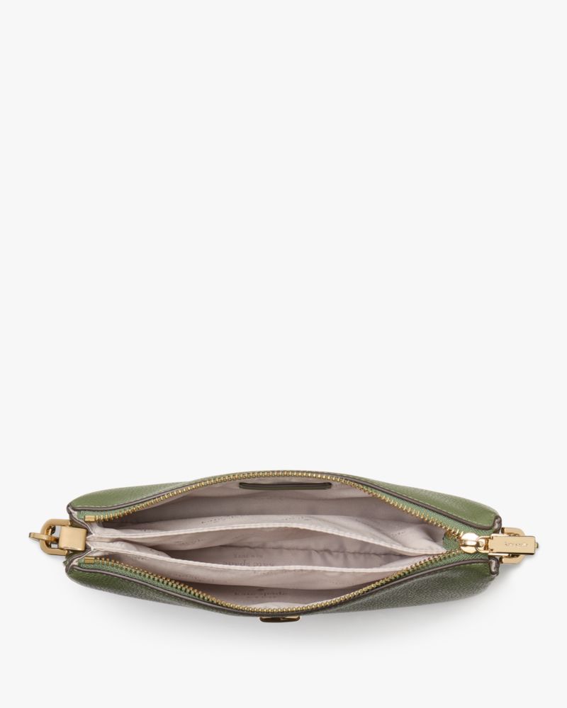 KateSpade Kayla Small Triple Compartment Crossbody Cedar Stand