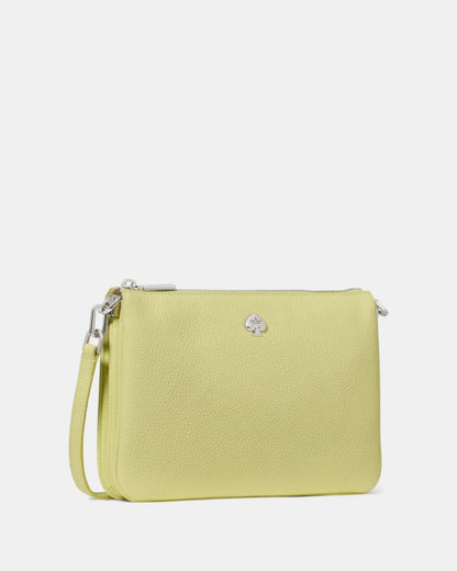 KateSpade Kayla Small Triple Compartment Crossbody Tennis Ball