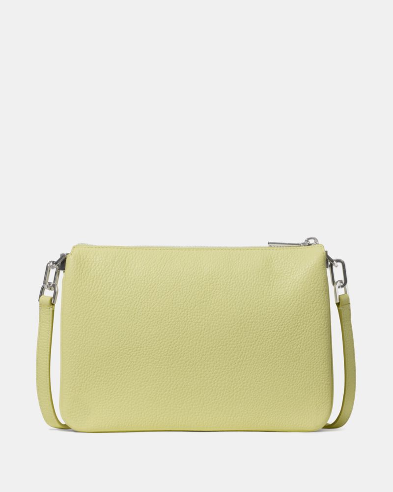 KateSpade Kayla Triple Crossbody Bag Tennis Ball