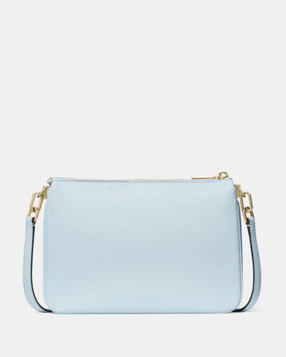 KateSpade Kayla Triple Crossbody Bag Crisp Sky