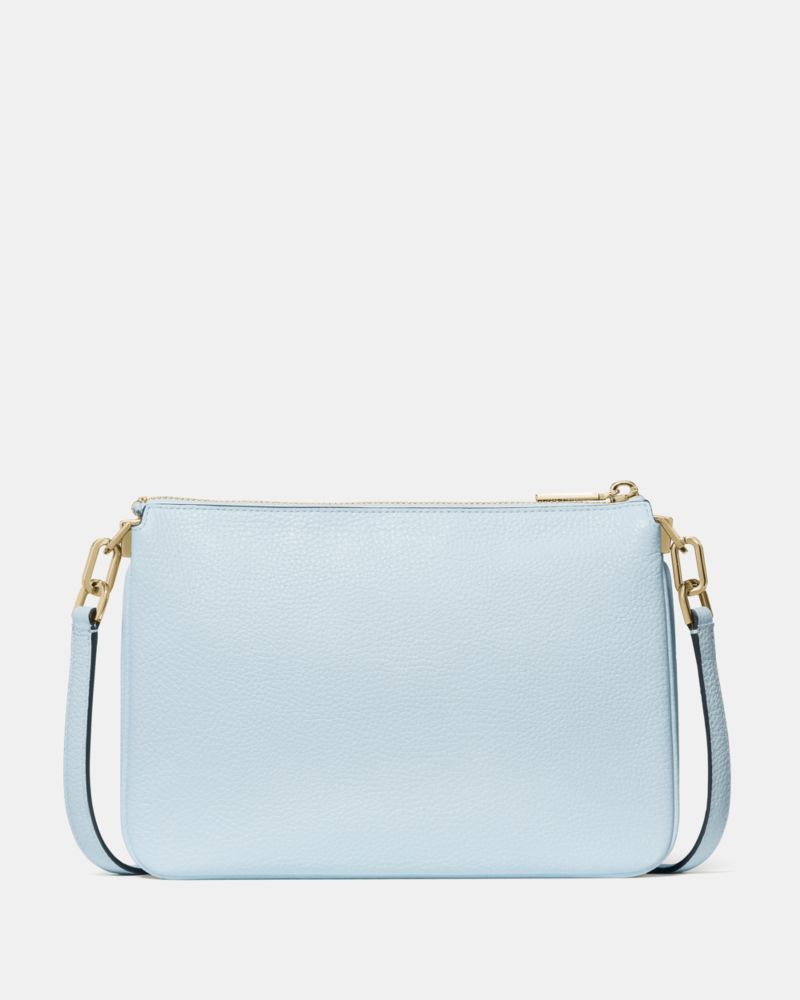 KateSpade Kayla Triple Crossbody Bag Crisp Sky