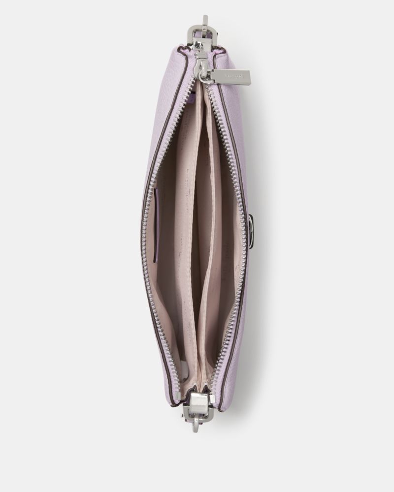 KateSpade Kayla Small Triple Compartment Crossbody Light Frozen Lilac