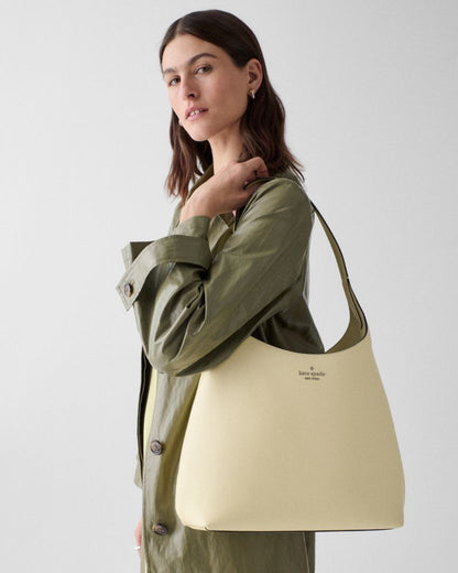 KateSpade 454 Large Shoulder Bag Lemon Fondant