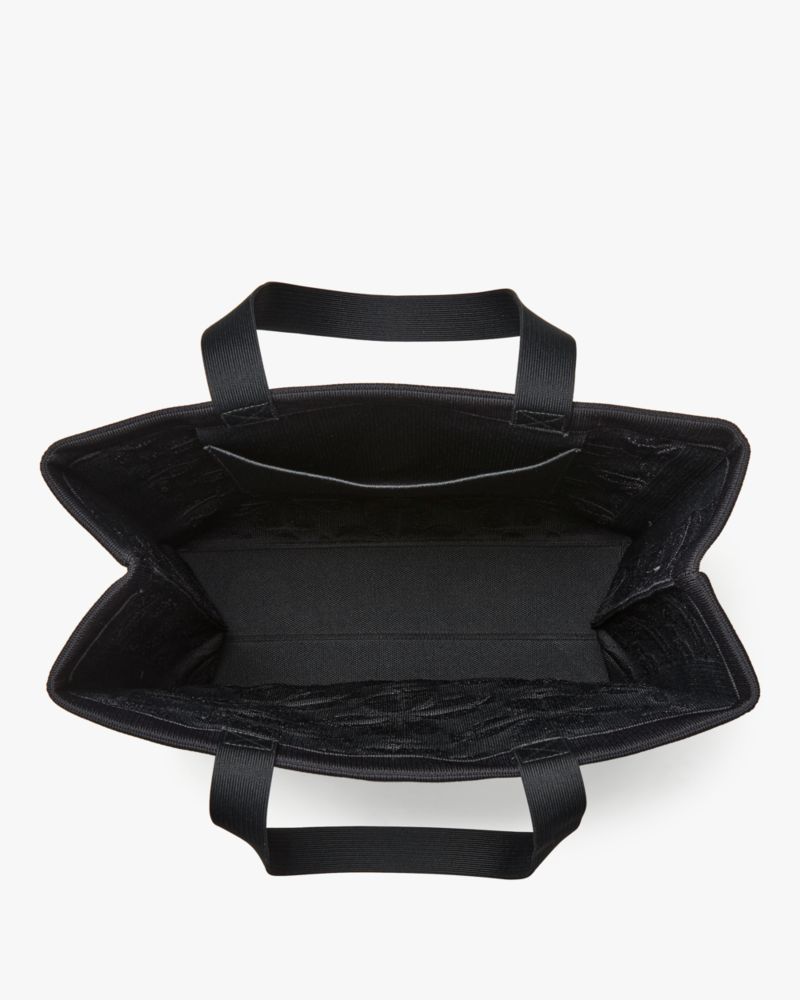 KateSpade Brooke Terry Carryall Large Tote Black