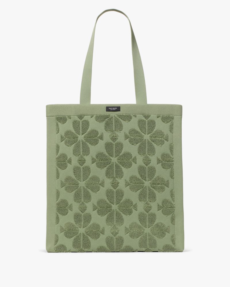 KateSpade Brooke Terry Carryall Large Tote Cedar Stand