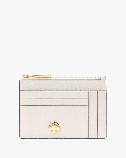 KateSpade Kayla Large Slim Cardholder Meringue
