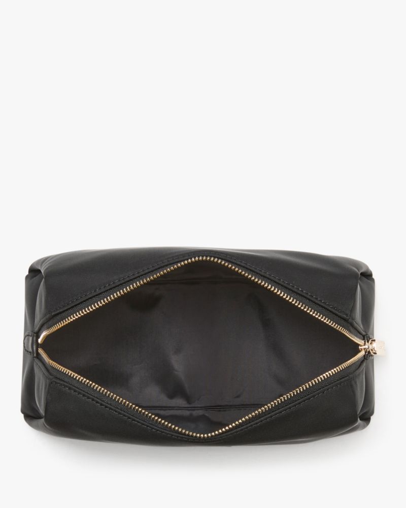 KateSpade Carter Nylon Cosmetic Pouch Black