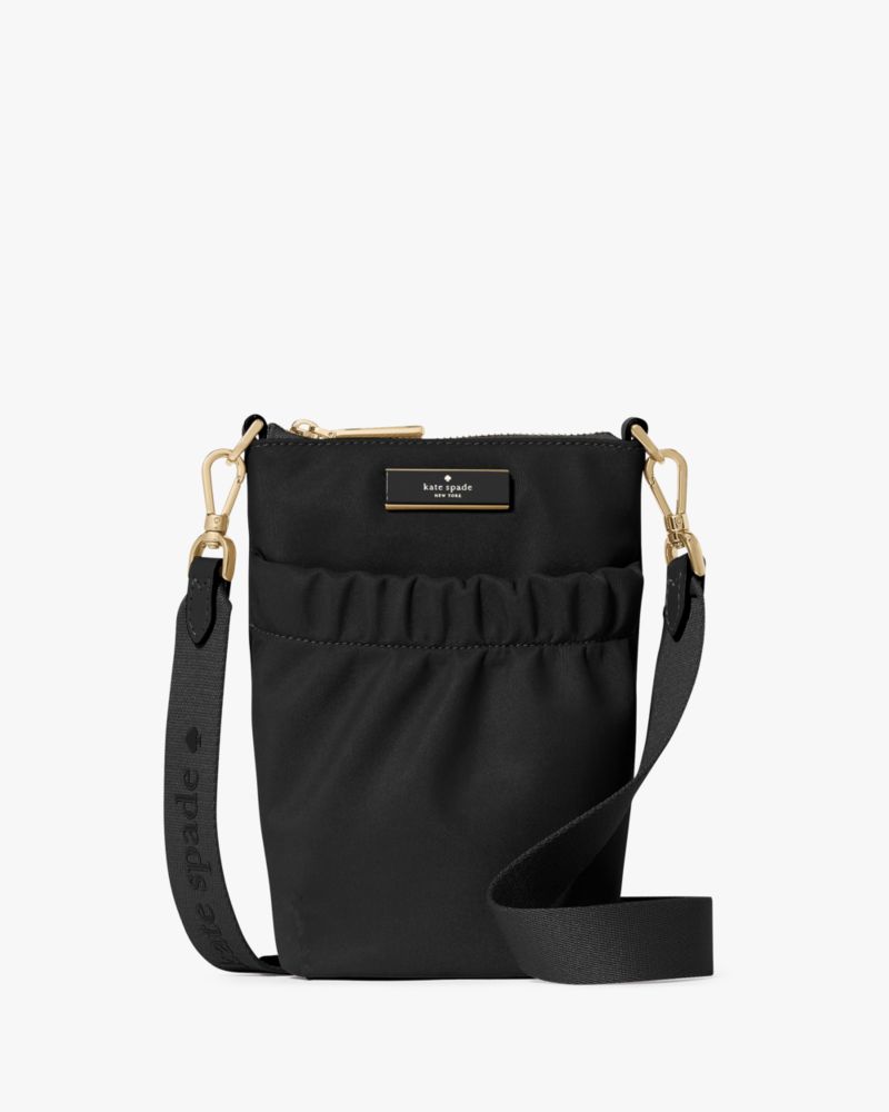 KateSpade Carter Nylon Phone Crossbody Black