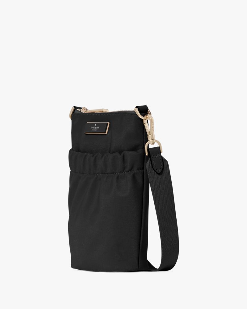 KateSpade Carter Nylon Phone Crossbody Black