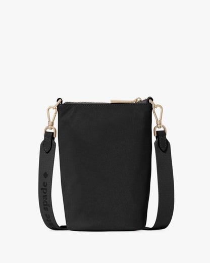 KateSpade Carter Nylon Phone Crossbody Black