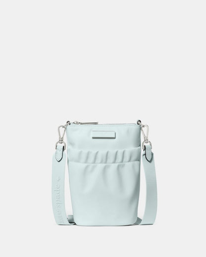 KateSpade Carter Nylon Phone Crossbody Bag Crisp Sky