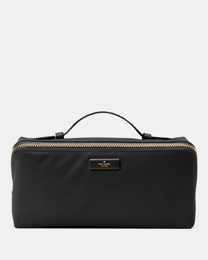 KateSpade Carter Nylon Travel Cosmetic Pouch Black