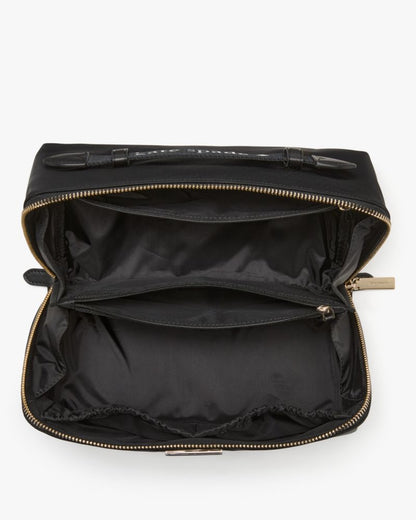 KateSpade Carter Nylon Travel Cosmetic Pouch Black
