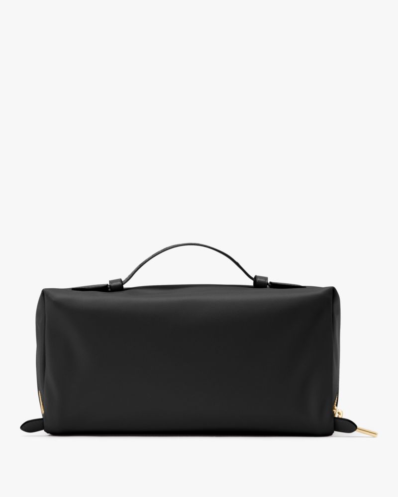 KateSpade Carter Nylon Travel Cosmetic Pouch Black