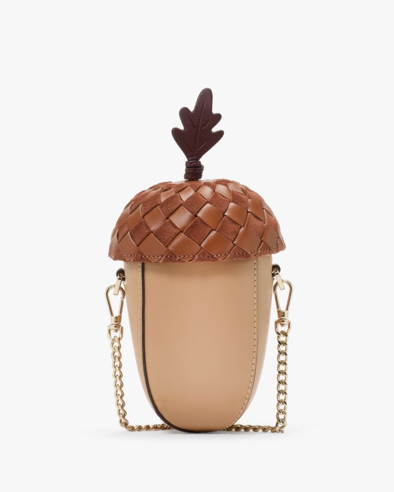 KateSpade 3d Acorn Crossbody Brown Multi