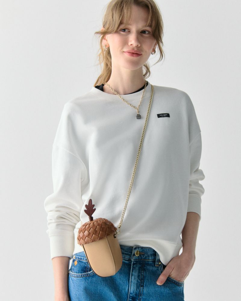 KateSpade 3d Acorn Crossbody Brown Multi