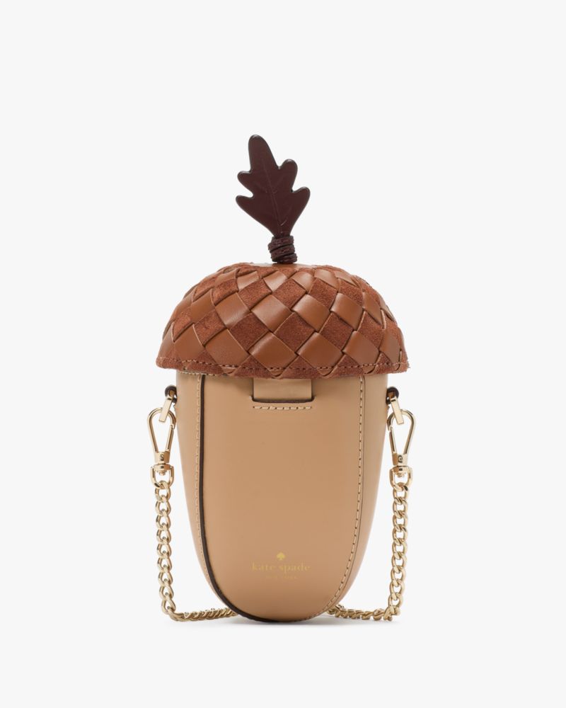 KateSpade 3d Acorn Crossbody Brown Multi
