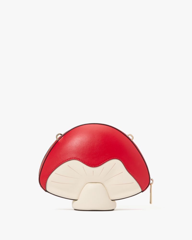 KateSpade 3d Mushroom Crossbody Ruby Red Multi