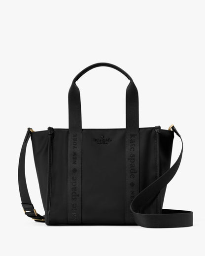 KateSpade Kip Nylon Small Tote Black