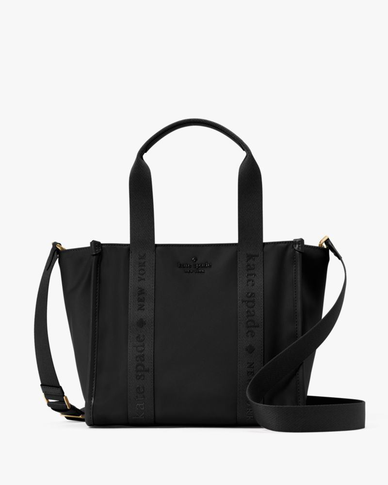 KateSpade Kip Nylon Small Tote Black
