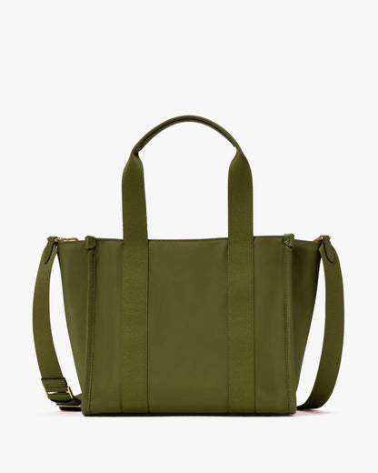 KateSpade Kip Nylon Small Tote Enchanted Green
