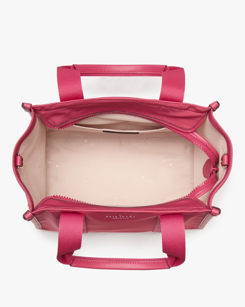 KateSpade Kip Nylon Small Tote Rose Oil