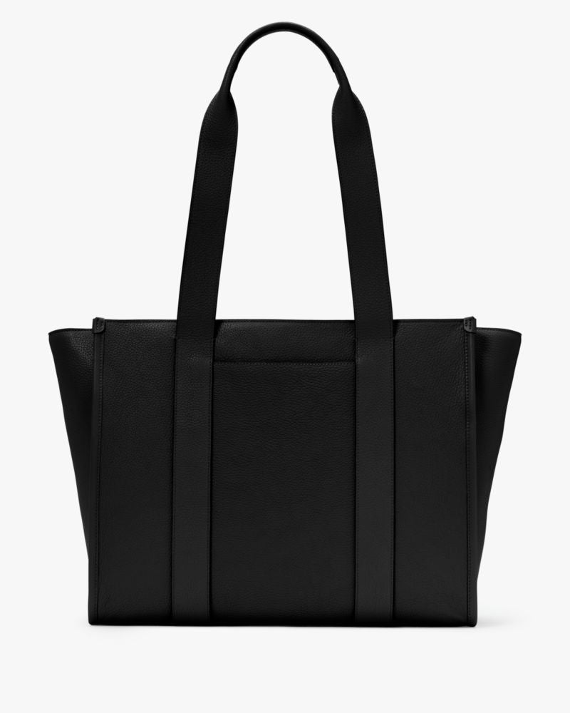KateSpade Kip Leather Large Tote Black