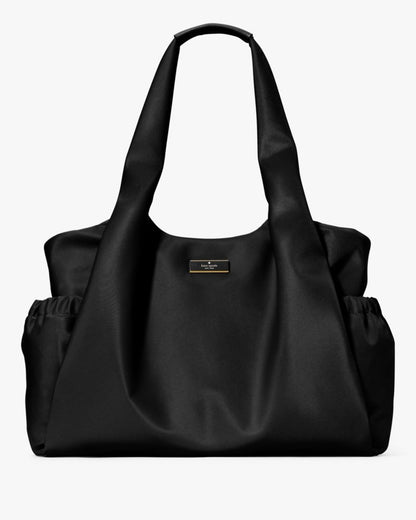 KateSpade Carter Nylon Large Baby Bag Black