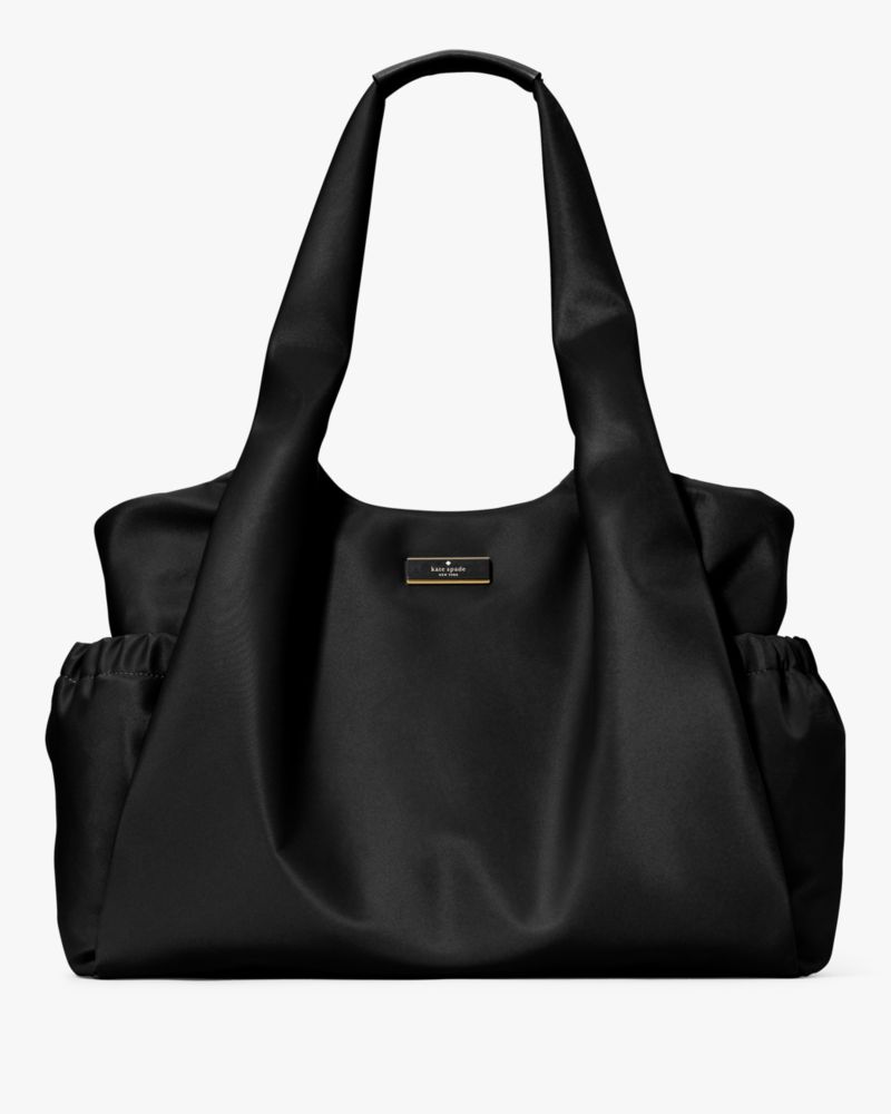 KateSpade Carter Nylon Large Baby Bag Black