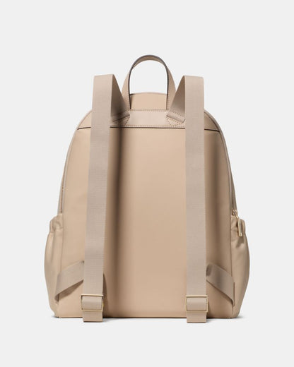 KateSpade Carter Nylon Large Backpack Warm Beige