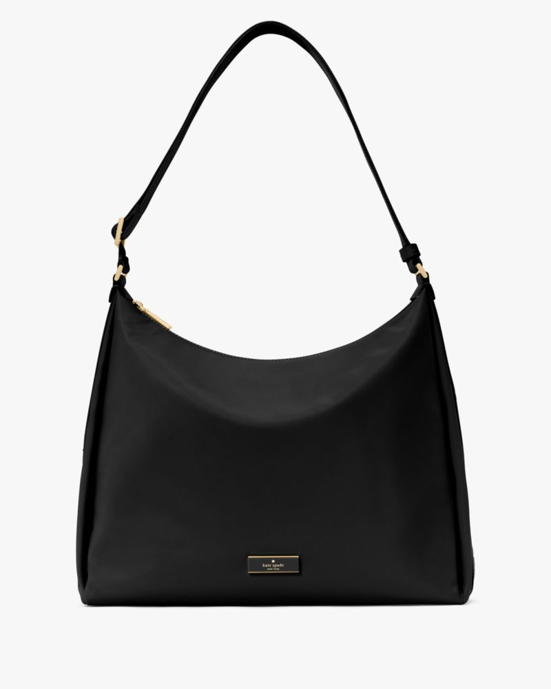 KateSpade Carter Nylon Large Convertible Crossbody Black